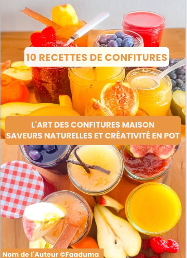 L’art des confitures maison – 10 recettes naturelles et créatives
